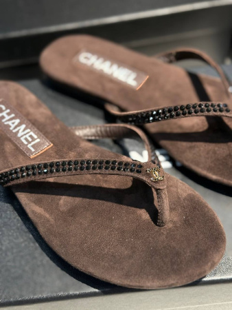 ШЛЕПКИ CHANEL  77255 детальное фото товара