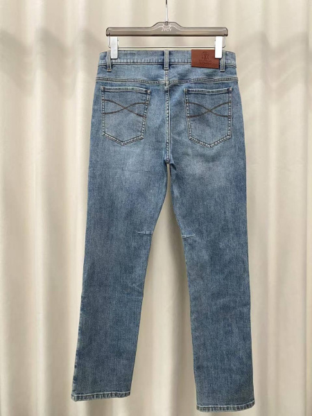 МУЖСКИЕ ДЖИНСЫ BRUNELLO CUCINELLI  77722 фото анонса