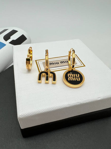 СЕРЬГИ MIU MIU 74201 фото анонса