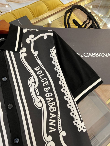 МУЖСКАЯ РУБАШКА DOLCE & GABBANA  75597 фото анонса