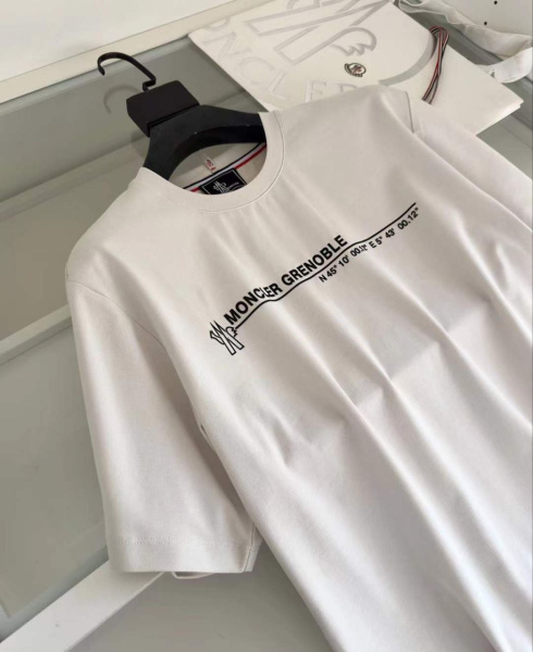 МУЖСКАЯ ФУТБОЛКА MONCLER  77370 фото анонса