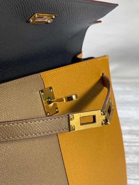 СУМКА HERMES KELLY 25 ручная работа 47919 фото анонса
