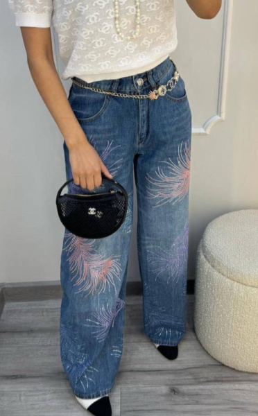 ДЖИНСЫ CHANEL 