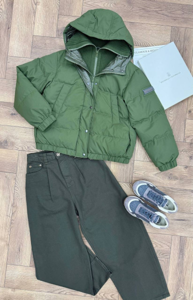 ПУХОВИК BRUNELLO CUCINELLI  82529 фото анонса