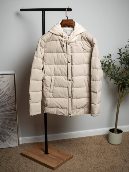 МУЖСКОЙ ПУХОВИК BRUNELLO CUCINELLI  80947 фото анонса