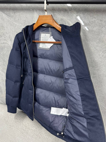 МУЖСКОЙ ПУХОВИК BRUNELLO CUCINELLI  81846 фото анонса