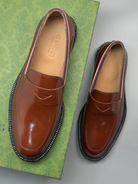 МУЖСКИЕ ЛОФЕРЫ GUCCI  77488 фото анонса