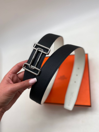МУЖСКОЙ РЕМЕНЬ ДВУСТОРОННИЙ HERMES 51683 детальное фото товара