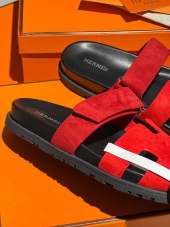 ШЛЕПКИ HERMES  68114 детальное фото товара