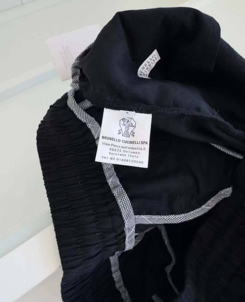 МУЖСКИЕ БРЮКИ BRUNELLO CUCINELLI  66502 фото анонса