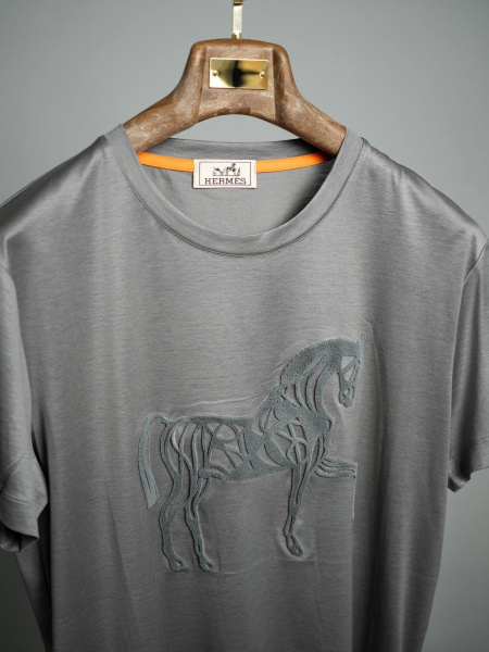 МУЖСКАЯ ФУТБОЛКА HERMES  69312 фото анонса