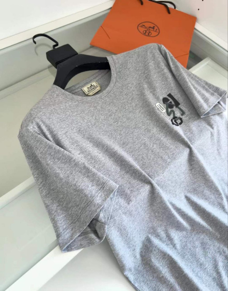 МУЖСКАЯ ФУТБОЛКА HERMES  77385 фото анонса