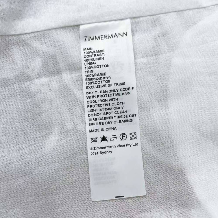 ПЛАТЬЕ ZIMMERMANN  66893 детальное фото товара