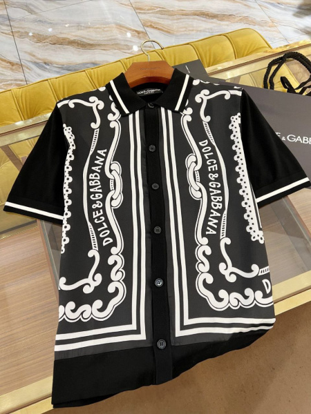 МУЖСКАЯ РУБАШКА DOLCE & GABBANA  75597 фото анонса