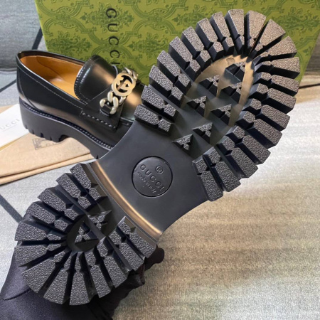 ЛОФЕРЫ GUCCI  61436 детальное фото товара