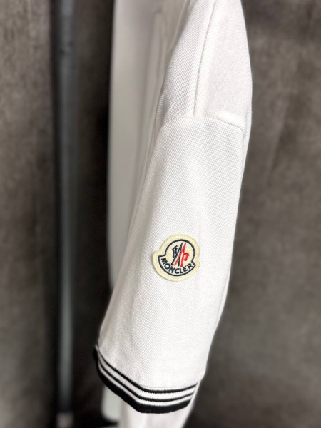 МУЖСКОЕ ПОЛО MONCLER  77430 фото анонса