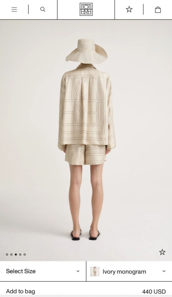 КОСТЮМ TOTEME 57522 фото анонса