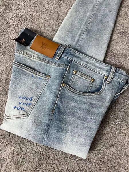 МУЖСКИЕ ДЖИНСЫ LOUIS VUITTON  60398 фото анонса