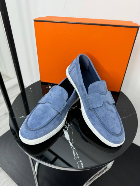 МУЖСКИЕ ЛОФЕРЫ HERMES  78082 фото анонса