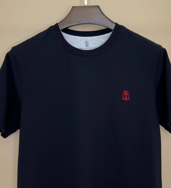 МУЖСКАЯ ФУТБОЛКА BRUNELLO CUCINELLI  66944 фото анонса