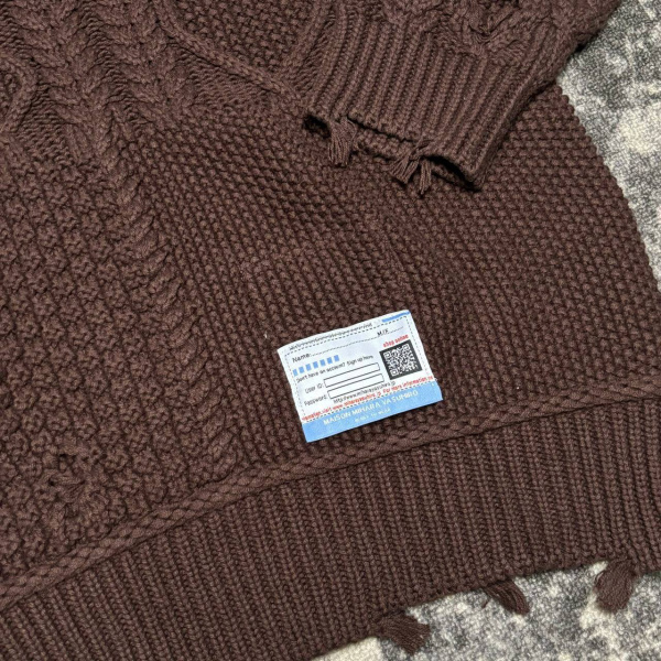 МУЖСКОЙ СВИТЕР MAISON MIHARA  72622 фото анонса