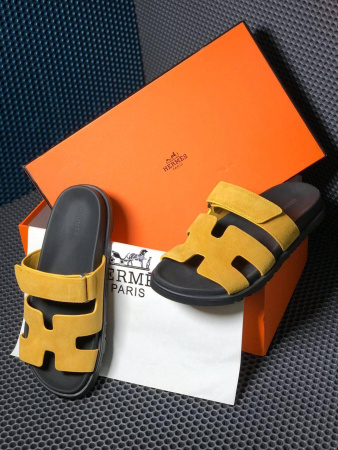 ШЛЕПКИ HERMES 40090 детальное фото товара