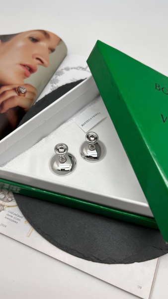 СЕРЬГИ BOTTEGA VENETA 74273 фото анонса