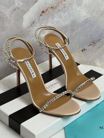 БОСОНОЖКИ AQUAZZURA  75340 детальное фото товара