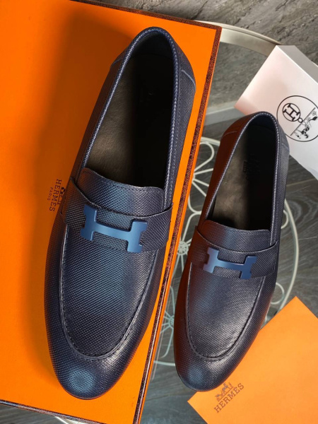МУЖСКИЕ ЛОФЕРЫ HERMES  73146 фото анонса