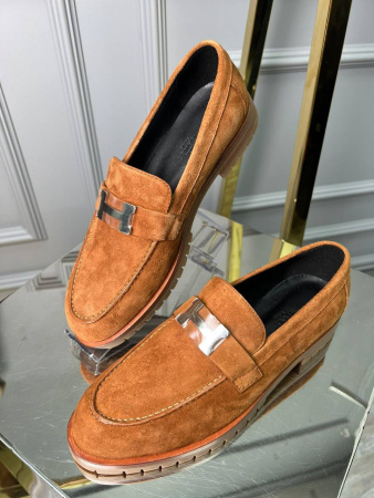 ЛОФЕРЫ HERMES  57562 детальное фото товара