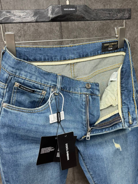 МУЖСКИЕ ДЖИНСЫ DOLCE & GABBANA  77437 фото анонса