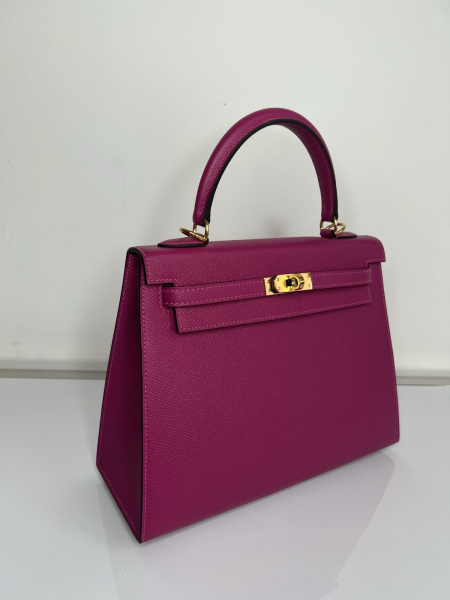 СУМКА HERMES KELLY 25 ручная работа 56079 фото анонса