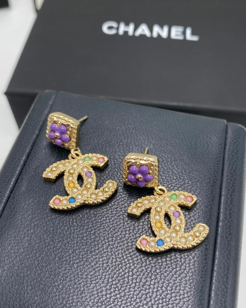 СЕРЬГИ CHANEL 42112 фото анонса