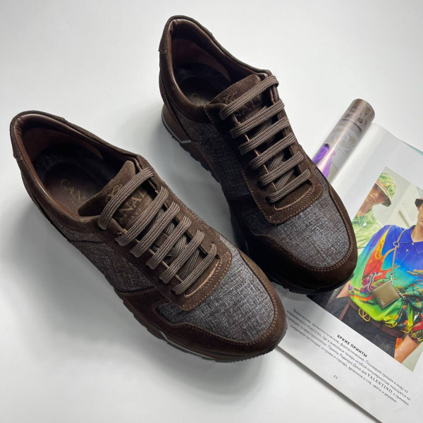 МУЖСКИЕ КРОССОВКИ CANALI  70183 фото анонса