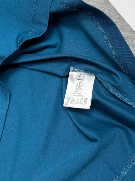 МУЖСКАЯ ФУТБОЛКА BRUNELLO CUCINELLI  72732 фото анонса