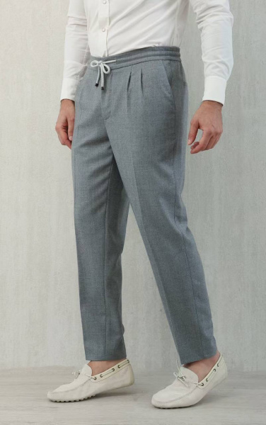 МУЖСКИЕ БРЮКИ BRUNELLO CUCINELLI  73682 фото анонса