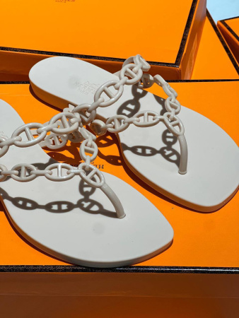 ШЛЕПКИ HERMES  76252 детальное фото товара