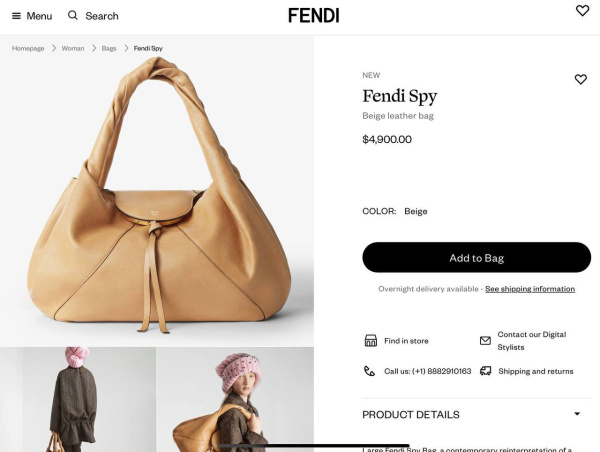 СУМКА FENDI  79998 фото анонса