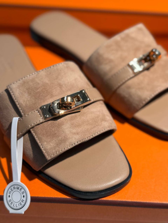 ШЛЕПКИ HERMES  76898 детальное фото товара