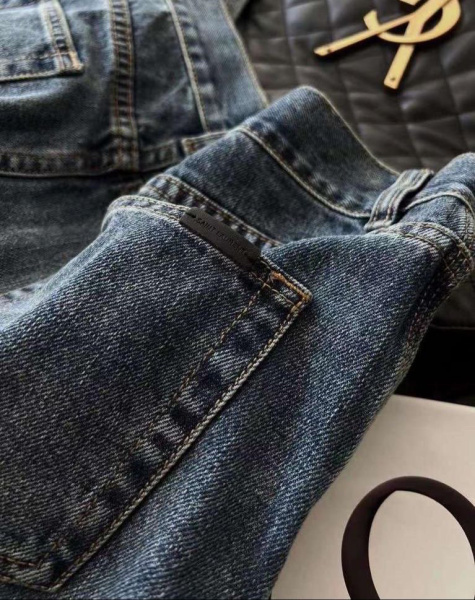 ДЖИНСЫ SAINT LAURENT  56551 фото анонса