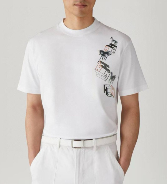 МУЖСКАЯ ФУТБОЛКА HERMES 