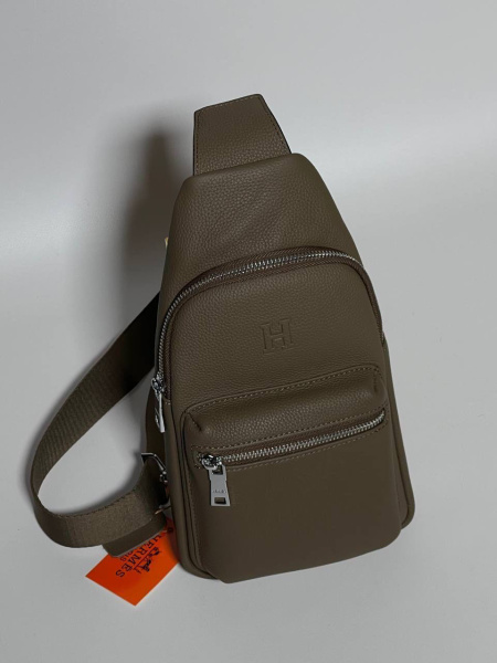 МУЖСКАЯ СУМКА СЛИНГ HERMES  63658 фото анонса
