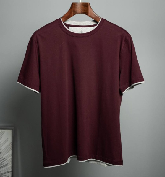 МУЖСКАЯ ФУТБОЛКА BRUNELLO CUCINELLI 