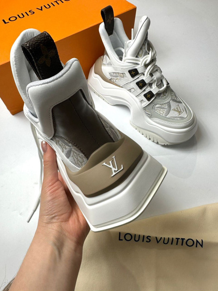 КРОССОВКИ ВЫСОКИЕ LOUIS VUITTON  58022 фото анонса