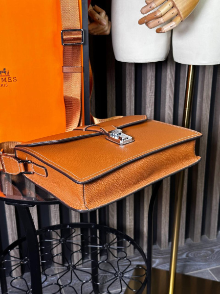 МУЖСКАЯ СУМКА МЕССЕНДЖЕР HERMES  64255 фото анонса