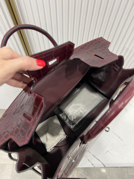 СУМКА HERMES BIRKIN 35 ручная работа 55511 фото анонса