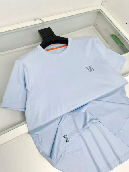 МУЖСКАЯ ФУТБОЛКА HERMES  77390 фото анонса