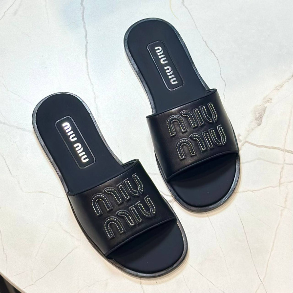 ШЛЕПКИ MIU MIU  68142 фото анонса