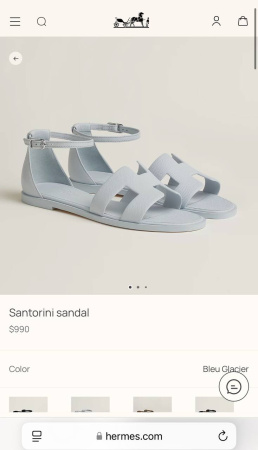 САНДАЛИИ HERMES  77037 детальное фото товара