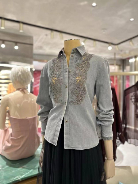 РУБАШКА ERMANNO SCERVINO  76729 фото анонса